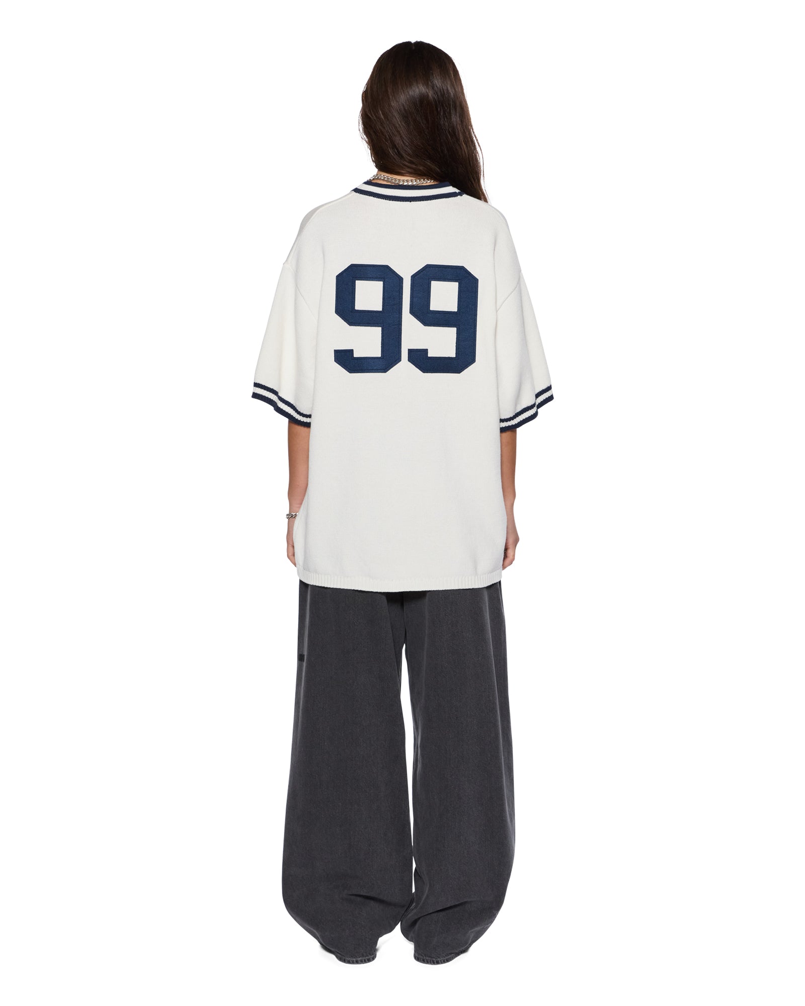 BASEBALL KNIT OFF WHITE