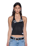 PLAYOFF HALTER JERSEY BLACK