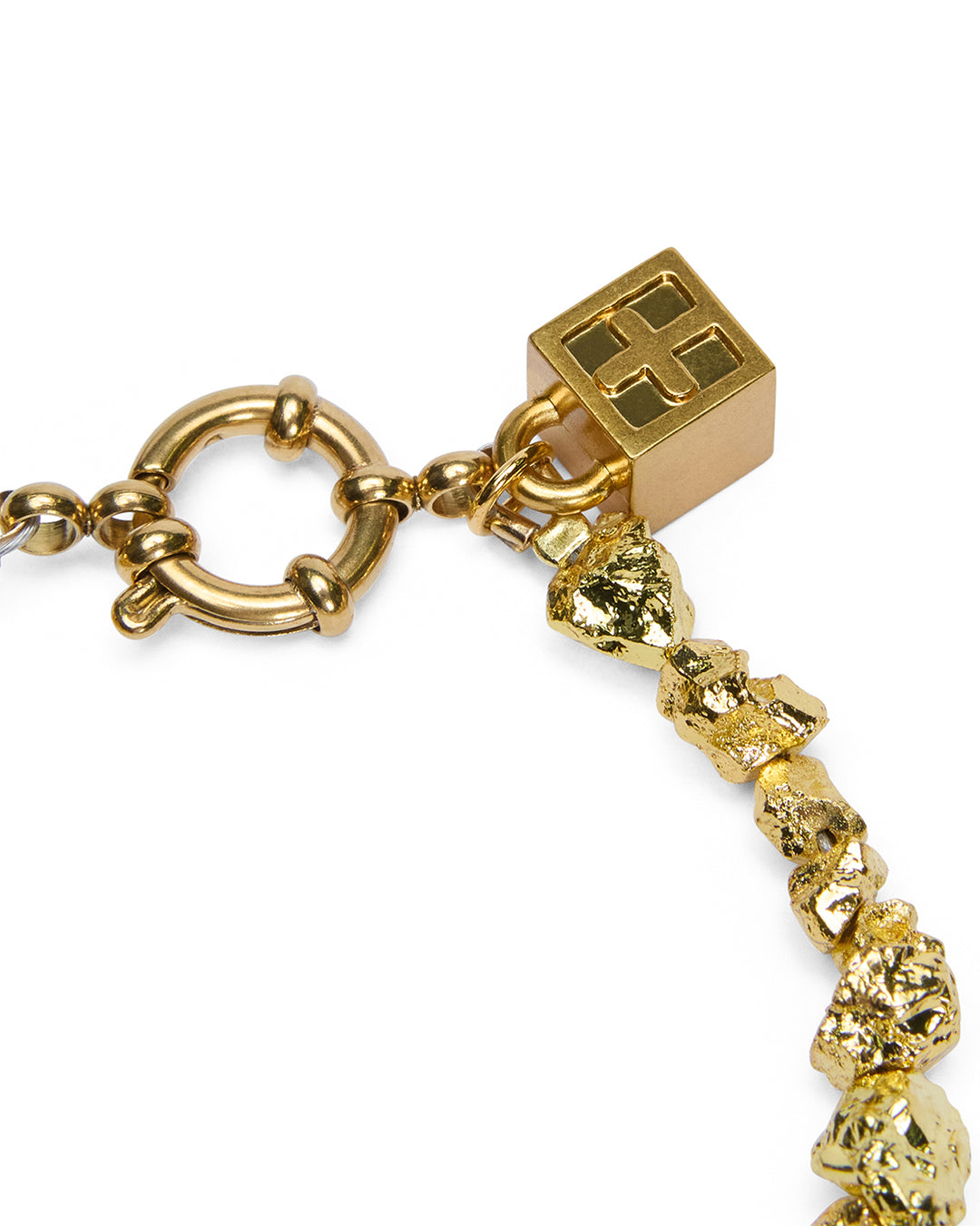  UNCUT GOLD BRCAELET JEWELLERY