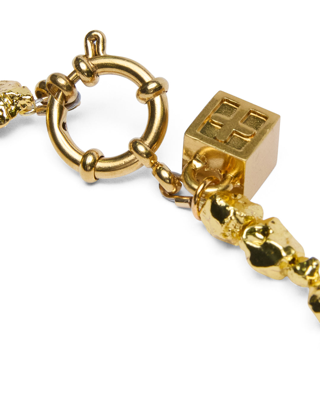 UNCUT GOLD CHOKER