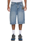 MAXX SHORT 70'S BLUE TRASHED