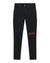 MENS  VAN WINKLE LAID BLACK STING SKINNY DENIM JEANS