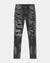 MENS  VAN WINKLE TEKTONIK BLACK SKINNY DENIM JEANS