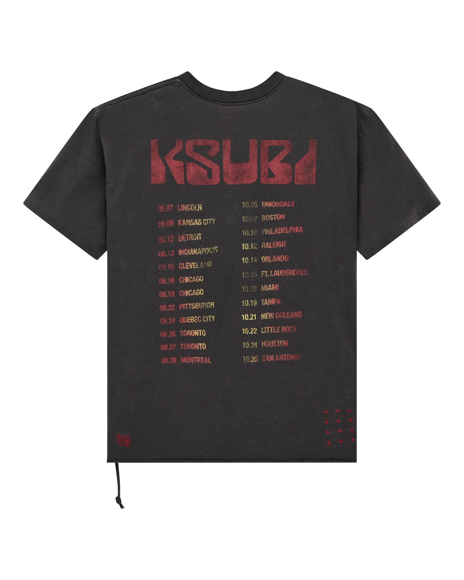 MENS  VENOM EKCESS SS TEE FADED BLACK OVERSIZED TEES