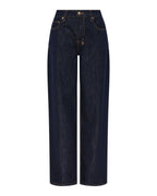Womens Empire Jean Original Straight Denim Jeans - Denim