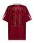 WOMENS  LDN BOYFRIEND SS JERSEY GARNET RELAXED FASHION TOPS