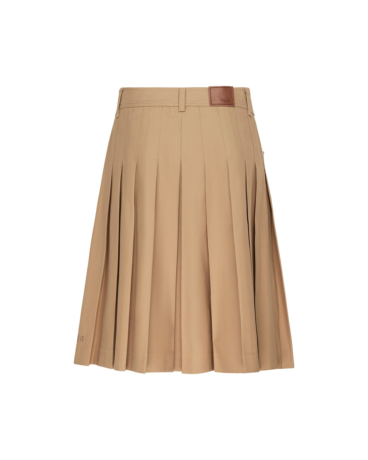 Womens Trinity Kilt Tan Regular Skirts - Tan