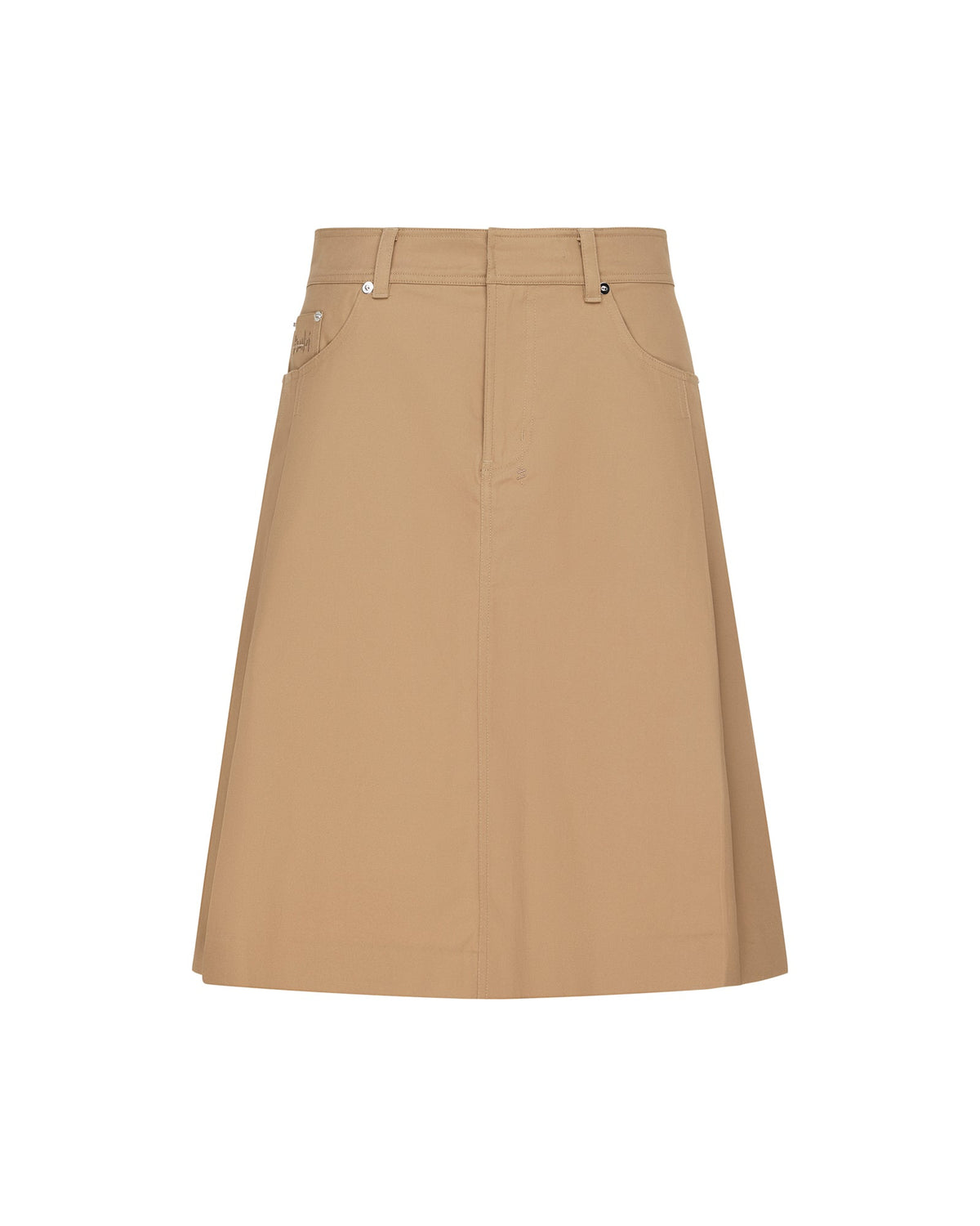 Womens Trinity Kilt Tan Regular Skirts - Tan