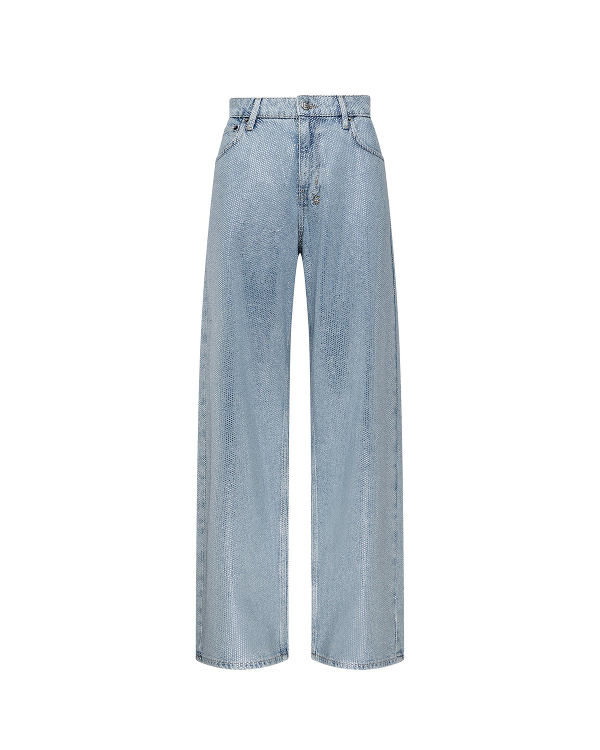 Womens Empire Jean High Rollers Straight Denim Jeans - Denim