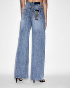 Womens Strider Dettached Jean Haven Wide Denim Jeans - Denim