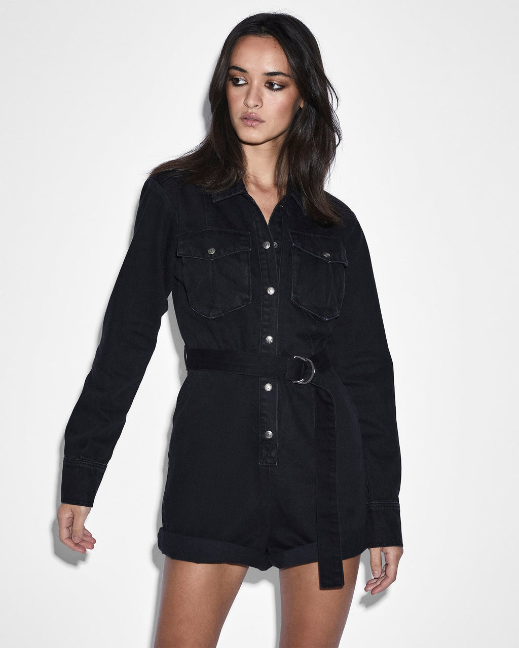 WOMENS HAZARD SHORT BOILERSUIT PLAYSUITS