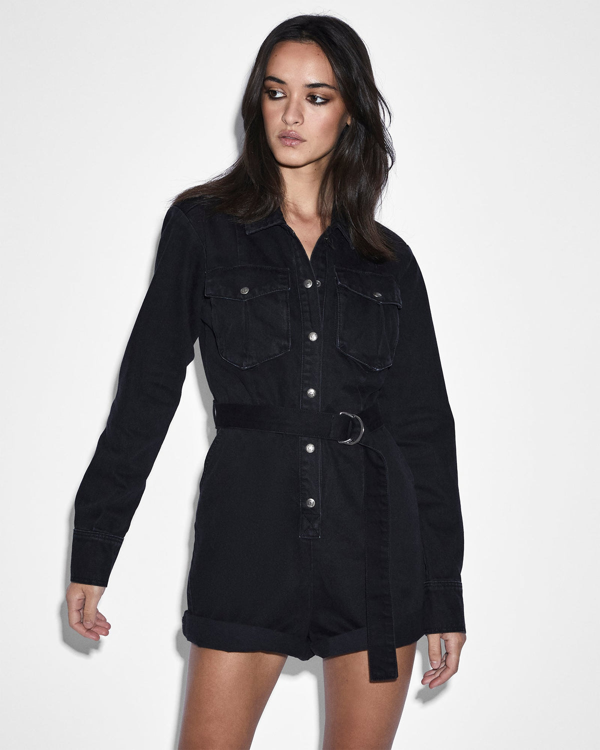 WOMENS HAZARD SHORT BOILERSUIT PLAYSUITS