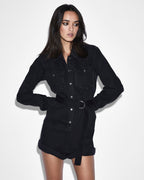 WOMENS HAZARD SHORT BOILERSUIT PLAYSUITS