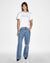 WOMENS  LOW RIDER HERITAGE TRASHED BAGGY DENIM JEANS