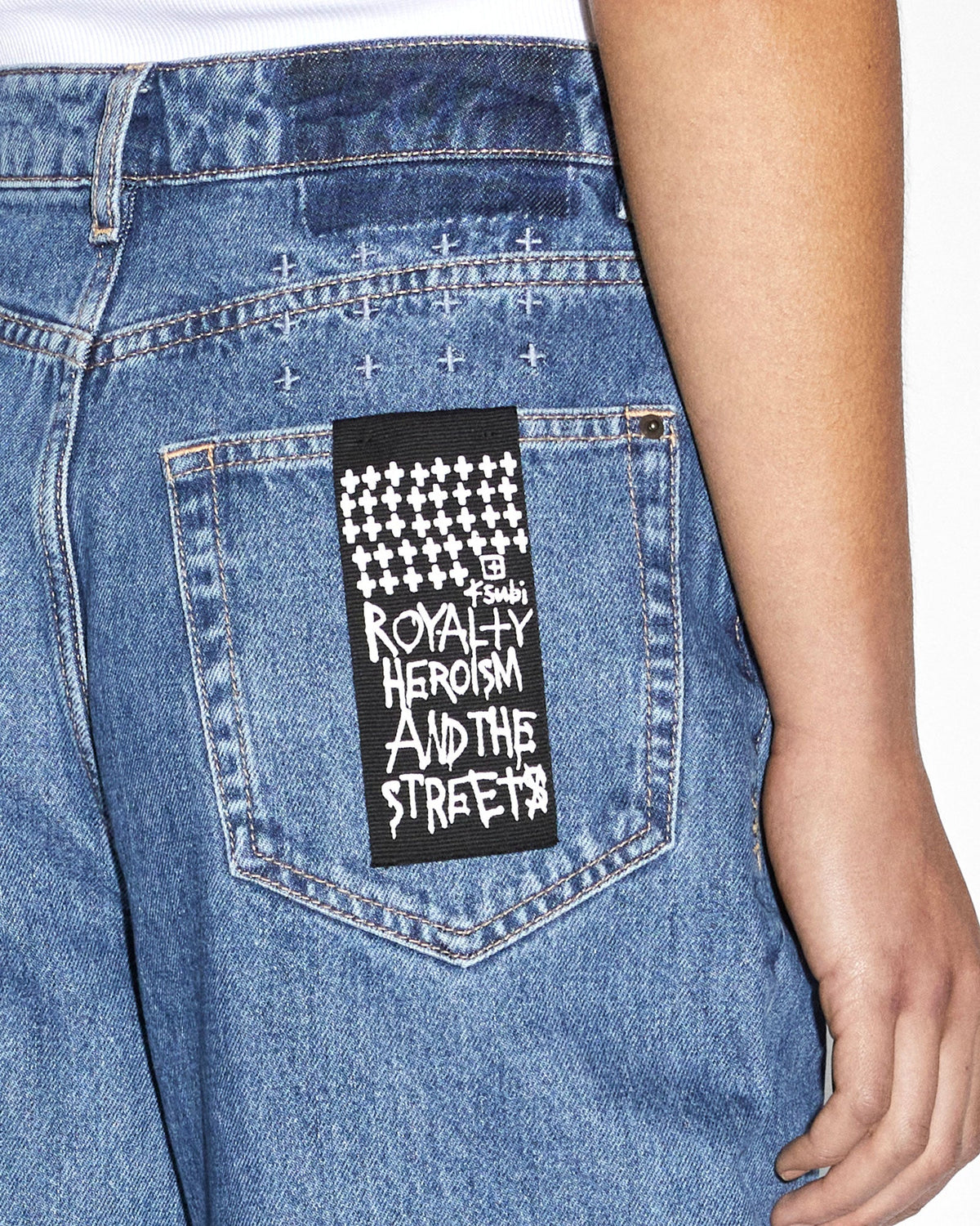 WOMENS RELAX JEAN HERITAGE DENIM JEANS
