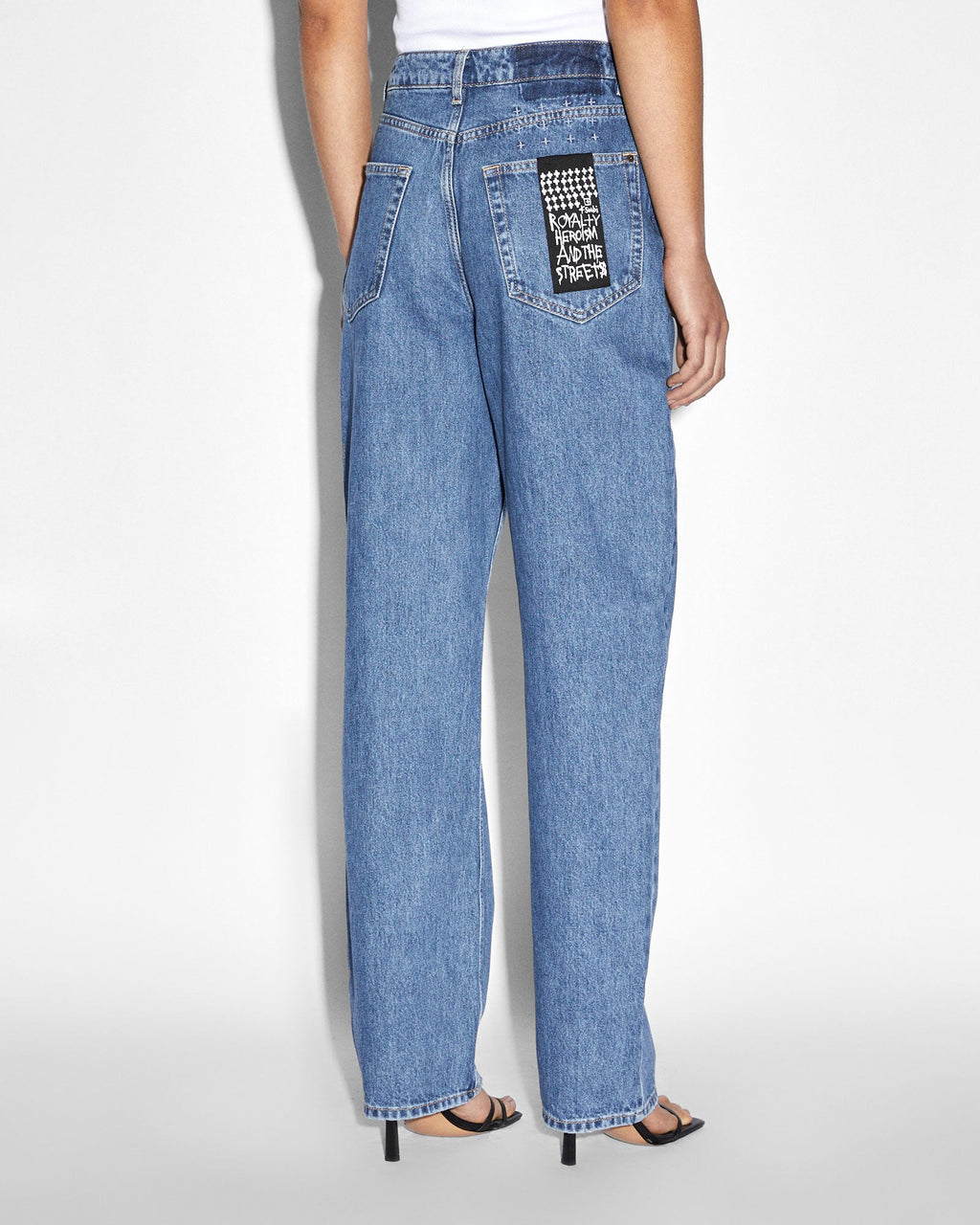 WOMENS RELAX JEAN HERITAGE DENIM JEANS