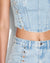 BUSTIER DOVE LACED