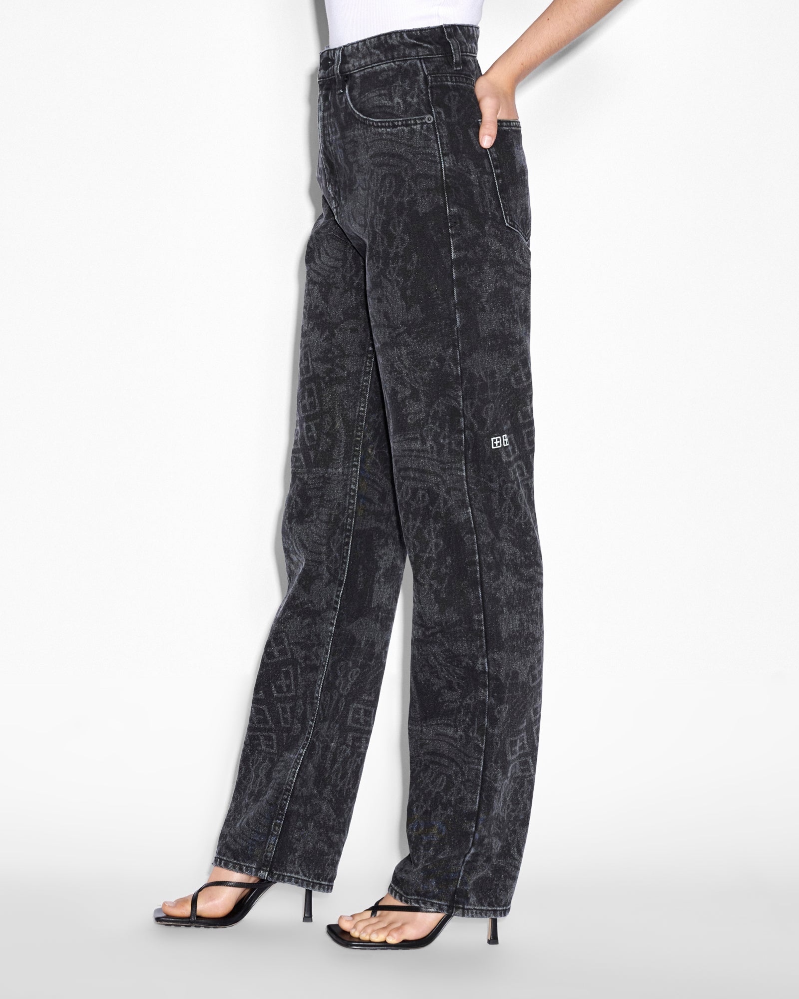 WOMENS  PLAYBACK GRAF STRAIGHT DENIM JEANS