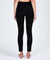 WOMENS  HI N WASTED PITCH BLACK SKINNY DENIM JEANS