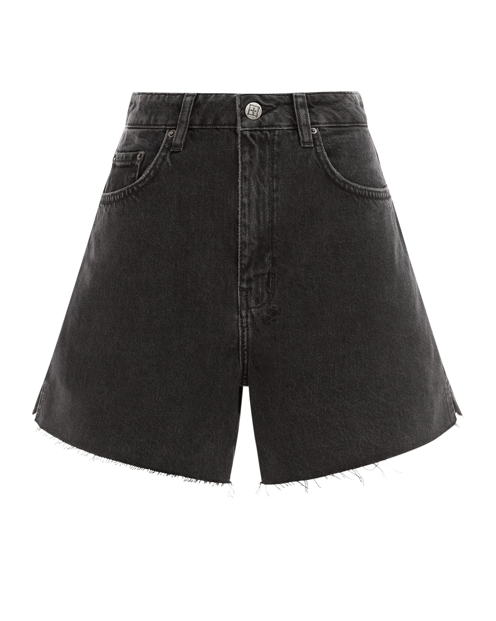 HI LINE SHORT WASHED BLACK