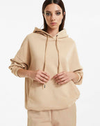 WOMENS 3 X 4 OH G HOODIE LATTE FLEECE
