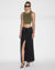 RELAX MAXI SKIRT WASHED BLACK