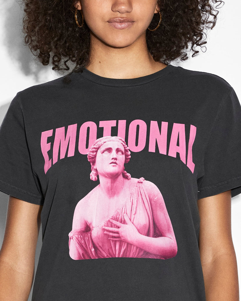 EMOTIONS OH G SS TEE CHARCOAL